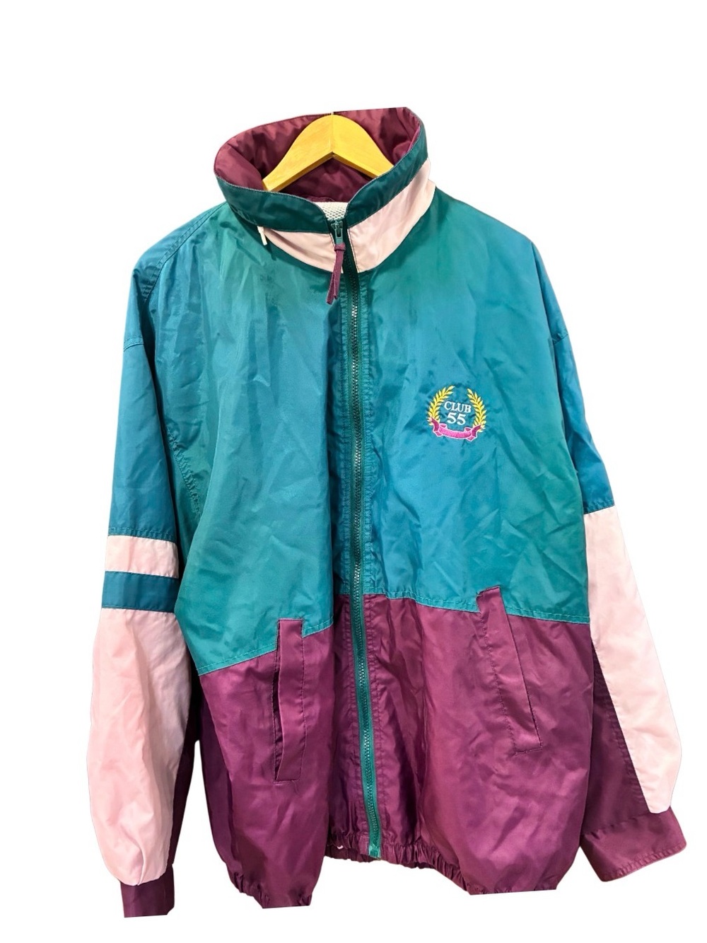 Vintage 90s Spinnaker by Trimark Colourblock Windbreaker Jacket L